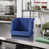 Thumbnail image #2 for Metro SmartWall Stacking Supply Bin, Blue, 10-7/8 x 5-1/2 x 5 Inch