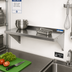 Thumbnail image #2 for BK Resources Premium T-304 Stainless Steel Wall-Mounted Shelf, 36 x 16 Inches