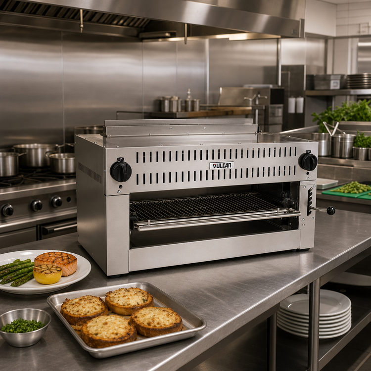 Product image #3 for Vulcan 36-Inch Heavy-Duty LP Gas Radiant Salamander Broiler, 50,000 BTU