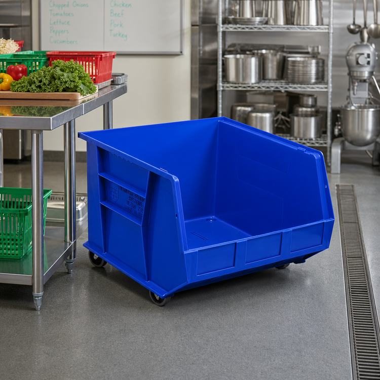 Product image #2 for Quantum Hulk 36-Inch Mobile Stackable Polypropylene Storage Bin