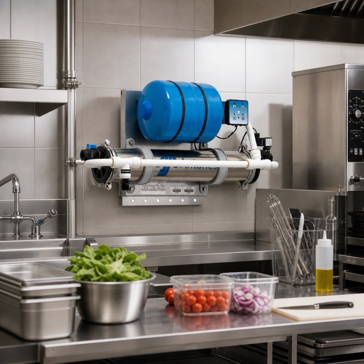 Product image #2 for Antunes Vizion Horizontal Ultrafiltration Water Filtration System, 8 GPM, 0.015 Micron