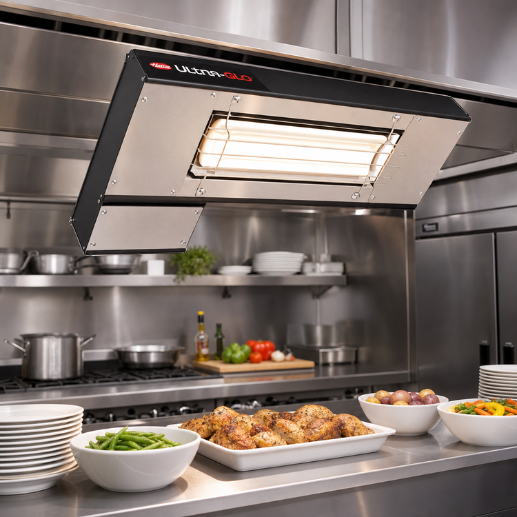 Product image #2 for Hatco Ultra-Glo 36-Inch Lighted Standard Watt Ceramic Infrared Strip Heater