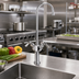Thumbnail image #2 for Fisher 31150 Brass Deck-Mount Single-Hole Dual-Control Manual Faucet with 12-Inch Swivel Gooseneck Spout