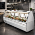 Thumbnail image #2 for Howard-McCray 35 Series 50-Inch Self-Contained Fish and Poultry Double Duty Service Case with LED Lighting
