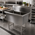 Thumbnail image #2 for John Boos Pro-Bowl 2-Compartment Stainless Steel Sink with Legs
