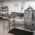 Thumbnail image #2 for Eagle Group Island Soiled Dishtable with Dish Landing Shelf and Pre-Rinse Sink, Left-to-Right, 108-Inch Machine-to-Corner