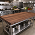 Thumbnail image #2 for Boos Block American Black Walnut Edge Grain Kitchen Countertop, 72 x 32 x 1-1/2 Inch, Varnique Finish