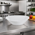 Thumbnail image #2 for CFS Brands Stadia® 5300802 52 oz Oblong Melamine Bowl, 10-1/4 Inch, White Case of 12
