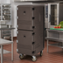 Thumbnail image #3 for Cambro Camcart Insulated Double-Cavity Pan Carrier for Food Storage Boxes and 18 x 26 Pans