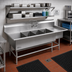 Thumbnail image #2 for John Boos Pro-Bowl 4-Compartment Stainless Steel Sink with Right-Hand Drainboard, 24