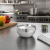 Thumbnail image #2 for American Metalcraft 8 oz. Round Stackable Double Wall Stainless Steel Serving Bowl, 4 Inch
