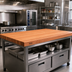 Thumbnail image #2 for Boos Block American Cherry Edge Grain Kitchen Countertop, 72 x 42 x 2-1/4 Inches, Penetrating Oil Finish
