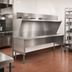 Thumbnail image #2 for La Rosa Open Front Modular Equipment Enclosure, 120 Inch x 26.5 Inch, 304 Stainless Steel
