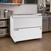Thumbnail image #2 for Beverage-Air ST49HC-W Dual Access Cold Wall School Milk Cooler, 49-Inch, White