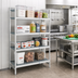 Thumbnail image #2 for Fermostock 4-Tier Corner Expansion Polymer Shelving Unit, 26