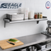 Thumbnail image #2 for Eagle Group Snap-n-Slide 36 x 15 Wall-Mounted Stainless Steel Shelf with V Marine Front Edge