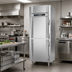 Thumbnail image #2 for Victory UltraSpec Extra Wide Pass-Thru Solid Half-Door Freezer, 1-Section, 26.06 Cu. Ft., Self-Contained