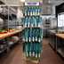 Thumbnail image #2 for Dexter-Russell 3-Sided Floor Display Merchandiser
