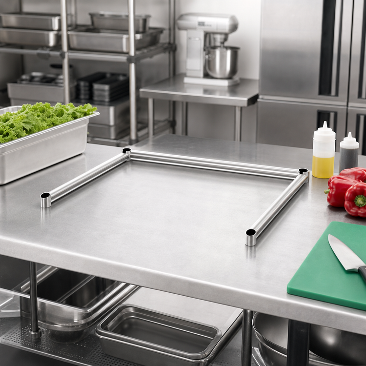 Product image #2 for 3-Sided Stainless Steel Channel Frame, 36 x 18 Inches
