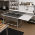 Thumbnail image #2 for John Boos Pro-Bowl 3-Compartment Platter Sink with Right Drainboard, 16-Gauge 300 Series Stainless Steel