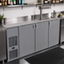 Thumbnail image #2 for Glastender CS1FB72 72-Inch Shallow-Depth Front-Serviced Three-Section Back Bar Cooler
