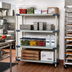 Thumbnail image #2 for MetroMax 4 4-Shelf Stationary All-Polymer Starter Shelving Unit, 48W x 24D x 63H, Blue