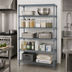 Thumbnail image #2 for Quantum Stationary Wire Shelving Starter Kit, 42