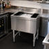 Thumbnail image #2 for Advance Tabco Underbar Basics 36-Inch Wide Non-Cold Plate Bar Ice Bin with 12-Inch Deep Chest