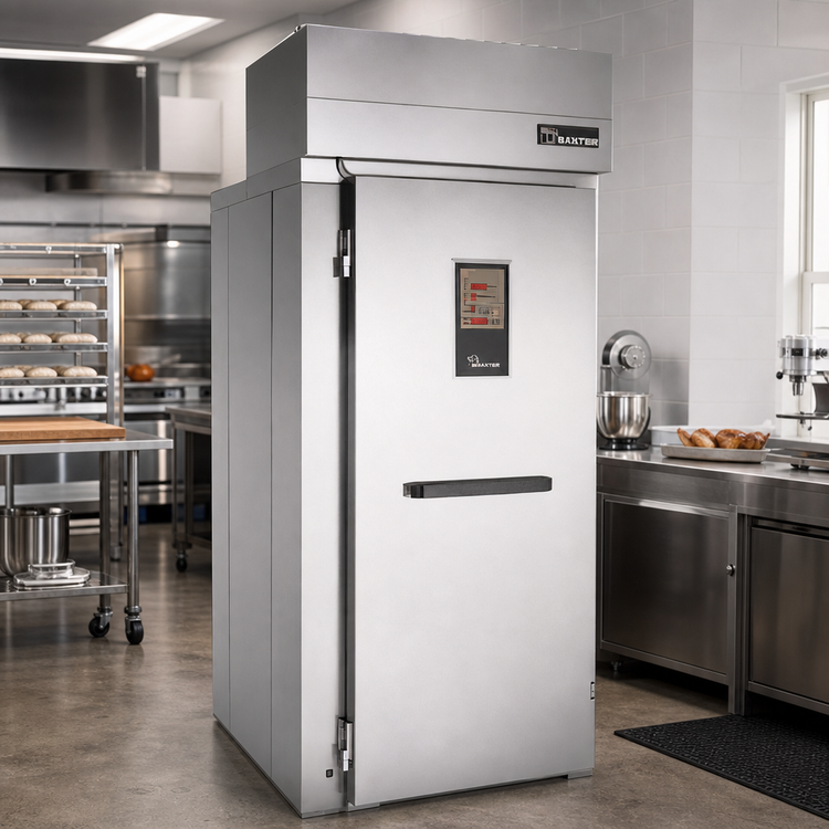 Product image #2 for Baxter Roll-In Electric Proofer Cabinet, 35.5-Inch Wide, 3-Rack Capacity, Stainless Steel, Floorless