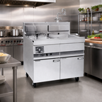 Thumbnail image #2 for ANETS (Middleby) Pasta Pro GPC-14 Gas Pasta Cooker, 14-Inch Cook Area, Single Tank, 111,000 BTU, Solid State Controls