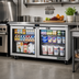 Thumbnail image #2 for True SPEC SERIES 60-Inch Two-Section Undercounter Refrigerator with 2 Low-E Glass Doors