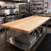 Thumbnail image #2 for Boos Block 108-Inch x 25-Inch Northern Hard Rock Maple Edge Grain Kitchen Countertop with Varnique Finish