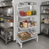 Thumbnail image #2 for Channel SC2048 Solid Aluminum Cantilever Shelf, 48 Inch Wide x 20 Inch Deep x 72 Inch High