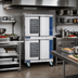 Thumbnail image #2 for Duke 613-E2XX Double-Deck Full-Size Electric Convection Oven with Solid State Controls