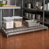Thumbnail image #2 for Metro Super Erecta Stainless Steel Dunnage Shelf with Lift-Off Wire Deck, 60