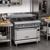Thumbnail image #2 for Vulcan V Series 36-Inch Heavy Duty Modular Gas Range with 4 Open Burners