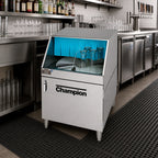 Thumbnail image #2 for Champion CG Underbar Low-Temperature Rotary Glass Washer, Stainless Steel, 1,000 Glasses/Hour
