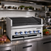 Thumbnail image #2 for Steakhouse IAB-72 72-Inch Gas Countertop Radiant Charbroiler with 12 Burners