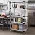 Thumbnail image #2 for Quantum Solid Stainless Steel Shelving Starter Kit with 4 Solid Shelves, 42 x 24 x 54 Inches