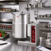 Thumbnail image #2 for Crown EC-10TW 10 Gallon Electric Countertop Self-Generating Tilting Kettle