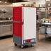 Thumbnail image #2 for Metro C5 3 Series Lower Wattage 3/4 Height Heated Holding Cabinet with Solid Door and Fixed Wire Slides