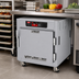 Thumbnail image #2 for Metro C5 8 Series Mobile Undercounter Heated Holding Cabinet with Solid Door, Universal Wire Slides, and Touch-Screen Controls