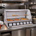 Thumbnail image #2 for Antunes DCH-320 Countertop Heated Display Cabinet, 3-Pan Full-Service Hot Food Merchandiser, 120V