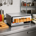 Thumbnail image #2 for Roll-A-Grill 48-Bun Moist Heat Bun/Food Warmer, 220V, Stainless Steel Countertop Unit