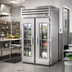 Thumbnail image #2 for True SPEC SERIES 2-Section Roll-Thru Refrigerator with Glass Front Doors and Solid Rear Doors