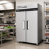 Thumbnail image #2 for Turbo Air M3F47-2-N Two-Section Reach-In Freezer, 42.3 Cu. Ft., Top Mount Compressor