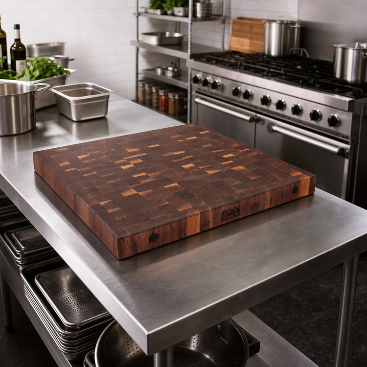Product image #2 for Boos Block American Black Walnut End Grain Kitchen Countertop, 48 x 25 x 4 Inches