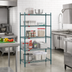 Thumbnail image #2 for EagleGard Stationary 5-Tier Wire Starter Shelving Unit, 30 x 21 x 86 Inches, Hybrid Epoxy Finish
