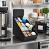Thumbnail image #2 for Vollrath 12-Section Black ABS Countertop Condiment Organizer