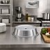 Thumbnail image #2 for Vollrath Stainless Steel Satin Finish Round Plate Cover for 11 15/16 to 12 Inch Plates